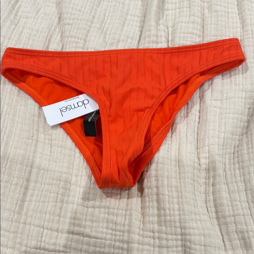Women's Orange Bikini Bottom